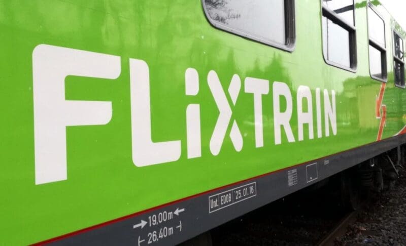Zielone pociągi FlixTrain tylko w Niemczech